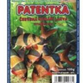 Patentka - komáří larvy červené, mražený blistr 100 gr